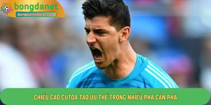 Chiều cao Cutoa tạo ưu thế trong nhiều pha cản phá